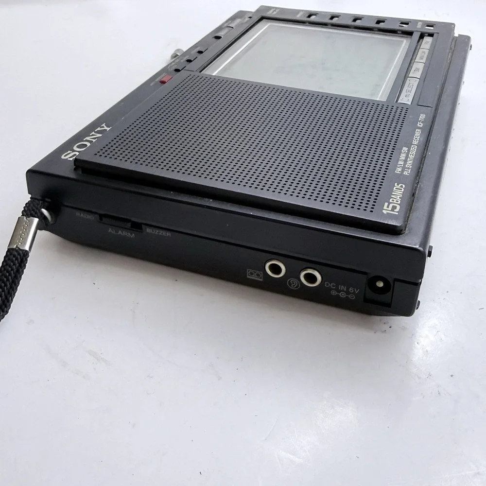 Sony ICF-7700 World Band Shortwave Radio PLL Receiver 15 Band Working- Read